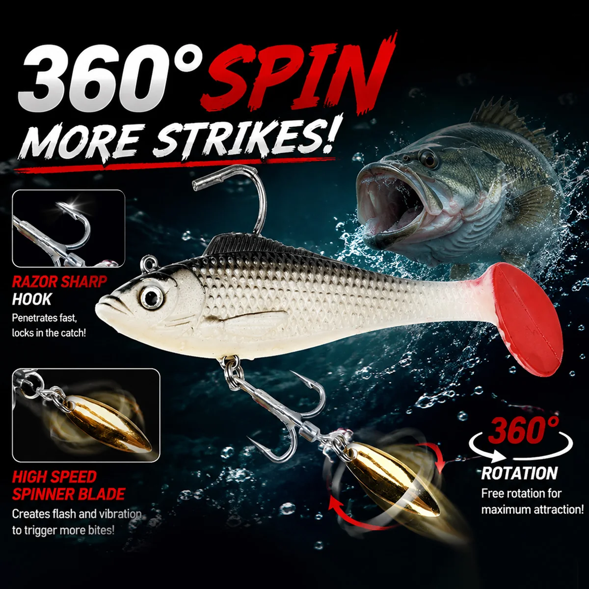 MEREDITH Spinning Lure 10cm 12 - Fishing Lure Blade Bait review and price