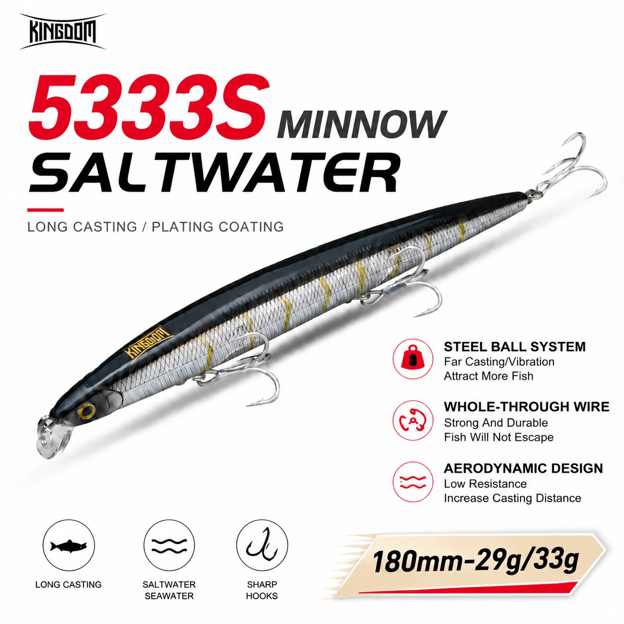 Kingdom Isca Artificial Fishin - Fishing Lure Spinnerbait review and price