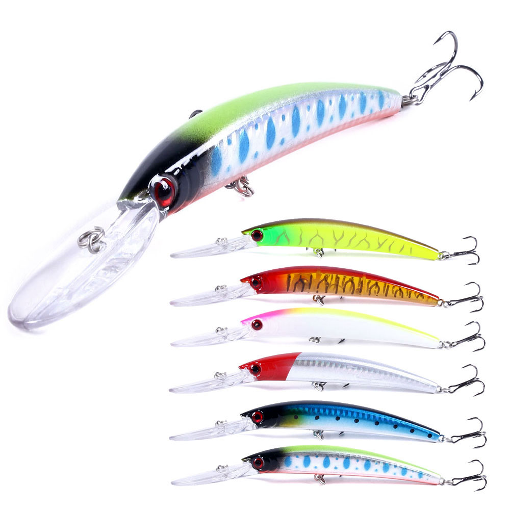 1PCS 15cm 15g  Deep Diving Jer - Fishing Lure Crankbait review and price