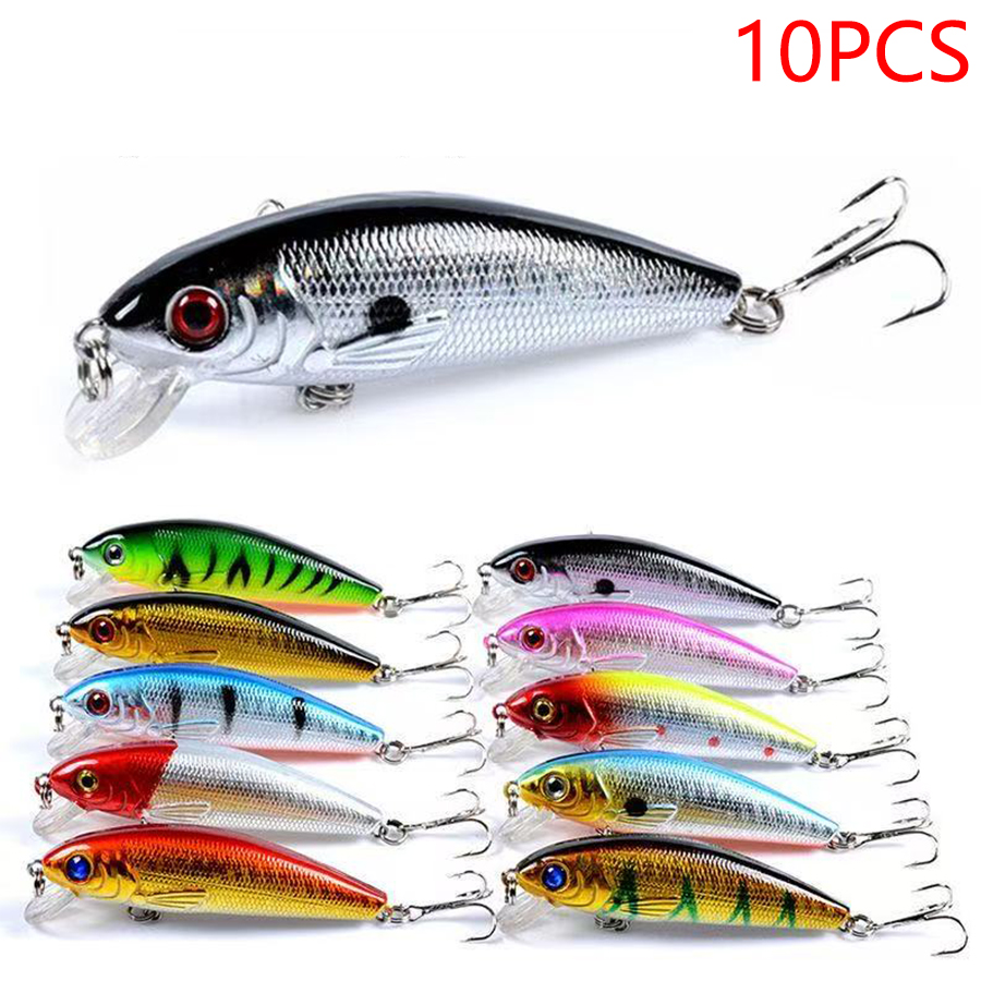 10PCS Jerkbait Minnow Crankbai - Fishing Lure Jerkbait review and price