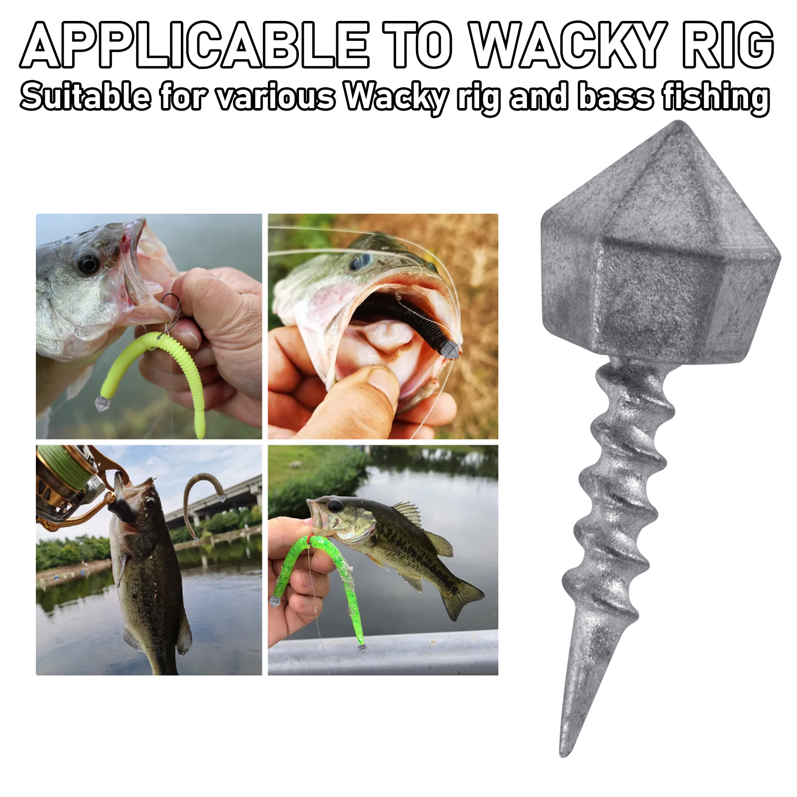 10pcs Fishing Insert Weight Si - Fishing Lure Accessories review and price