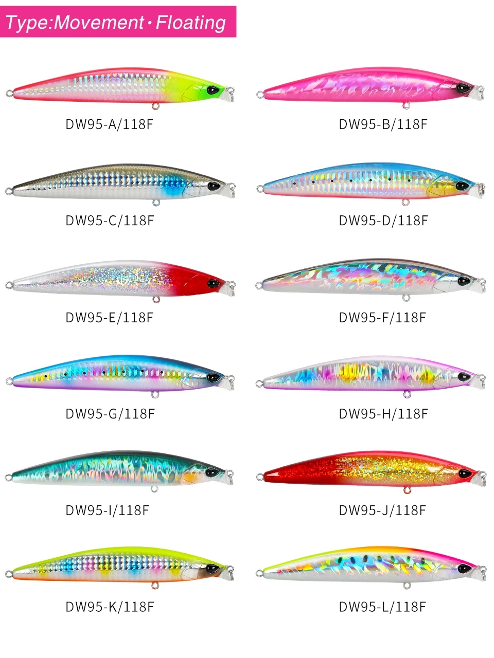 TSURINOYA-Shallow Range Floati - Fishing Lure Jerkbait review and price