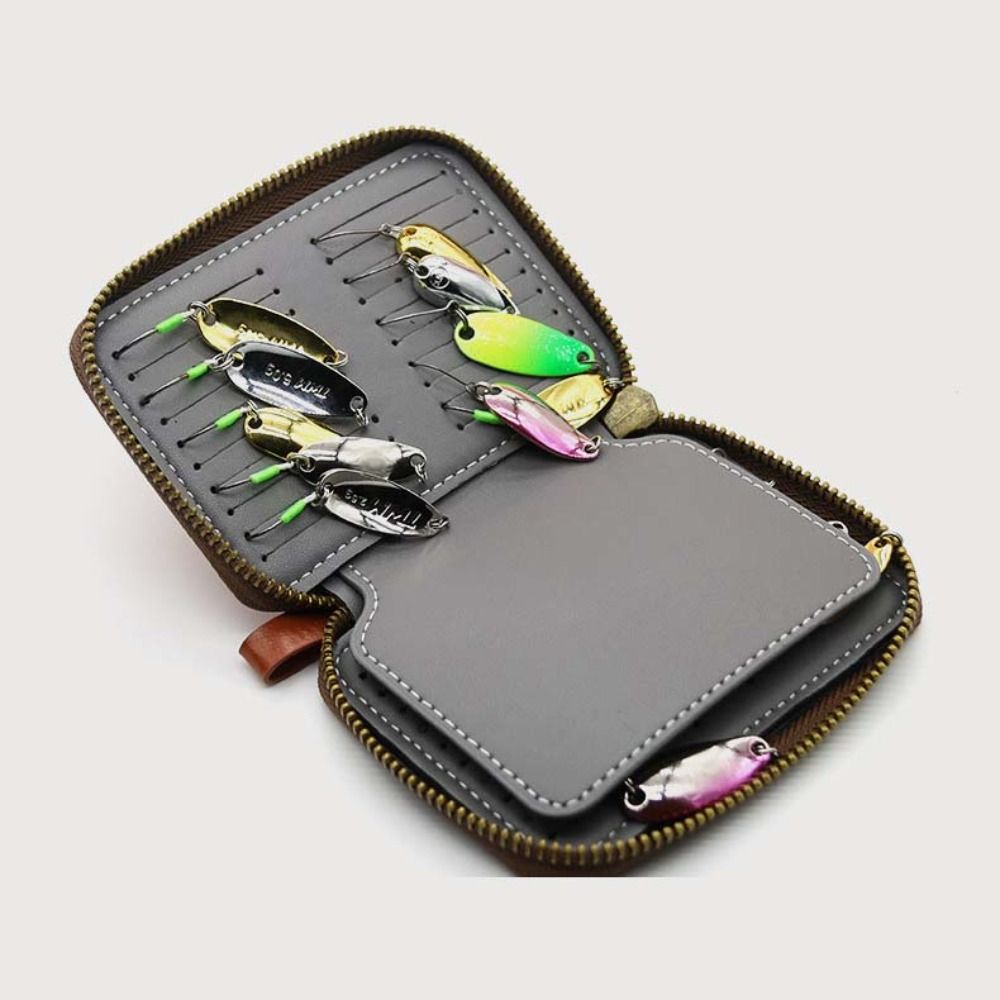 PU Leather Lure Wallet Bag Car - Fishing Lure Jig review and price