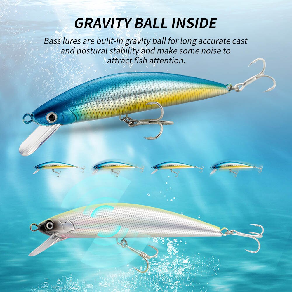 Fishing Lure Sinking Minnow 13 - Fishing Lure Jerkbait review and price