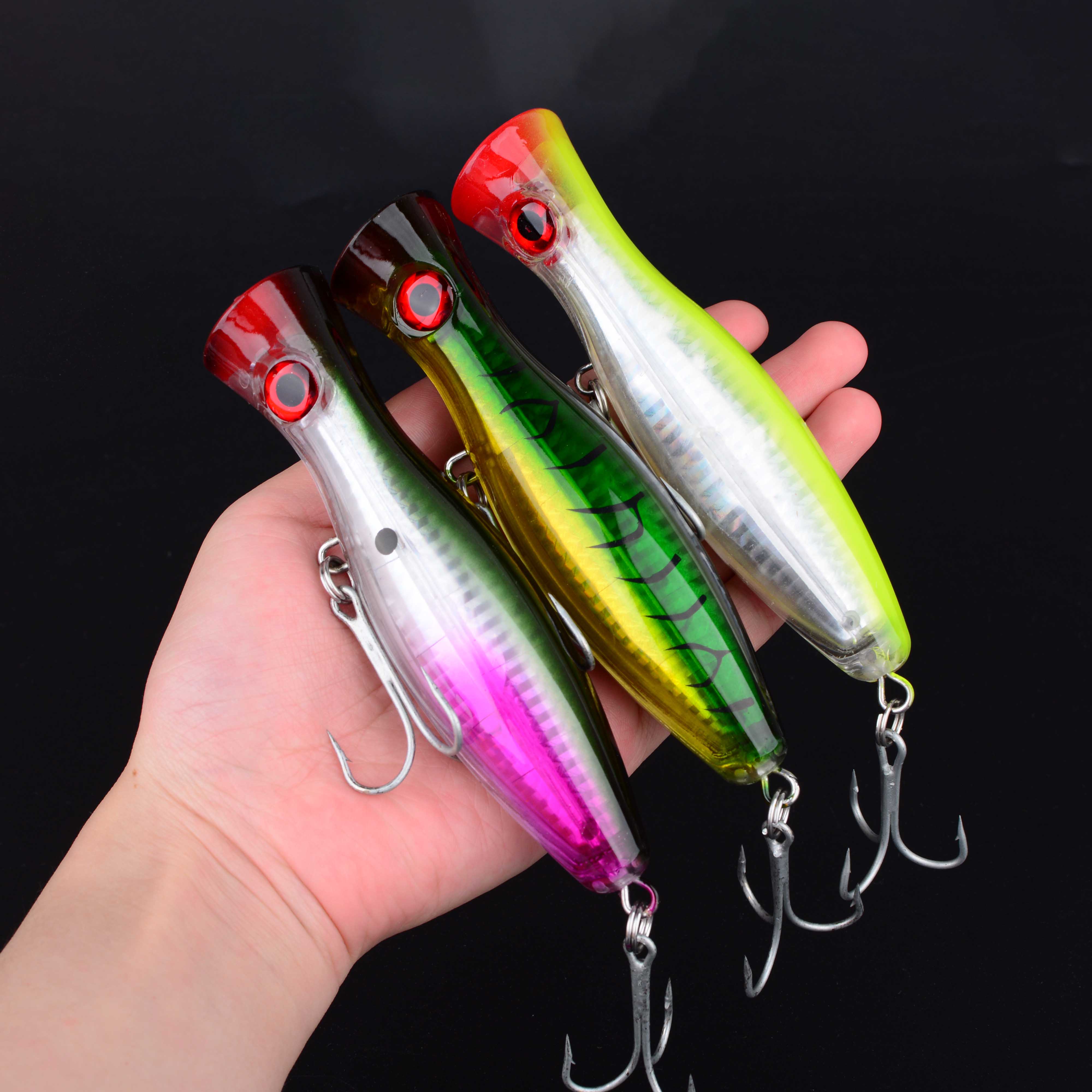 1pc 13CM 42g Big Popper Floati - Fishing Lure Topwater review and price